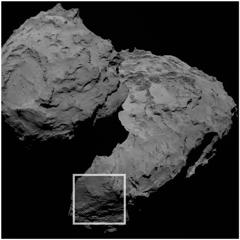 Illustration for article titled The Mysterious Balancing Boulders Of Rosetta's CometÂ